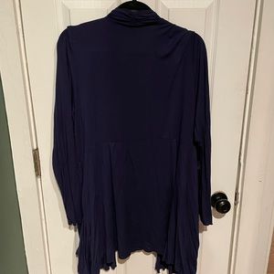 Navy blue - almost purple cardigan
